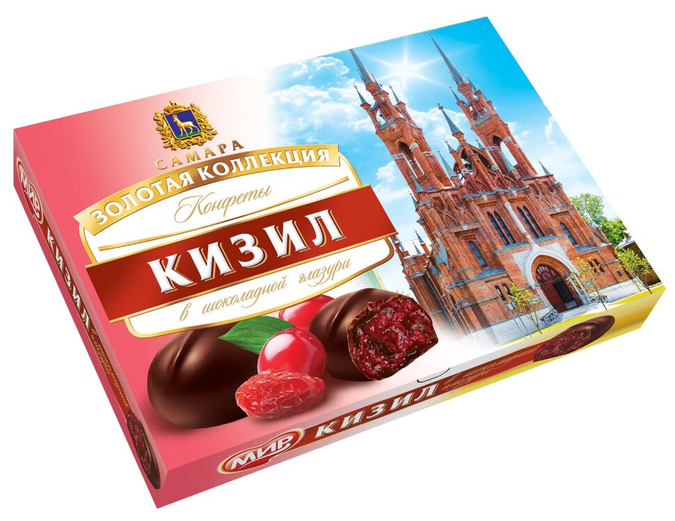  КФ МИР Кизил в шоколадной глазури 160г в Ржеве